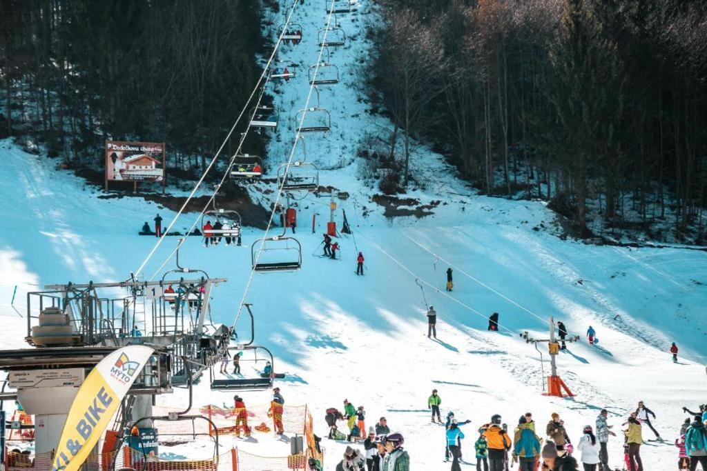 Aparment Klara-Chopok-3 Ski Resorts Within 15 Min, 24H Reception, Washer มีโต ป็อด จุมเบียรอม ภายนอก รูปภาพ